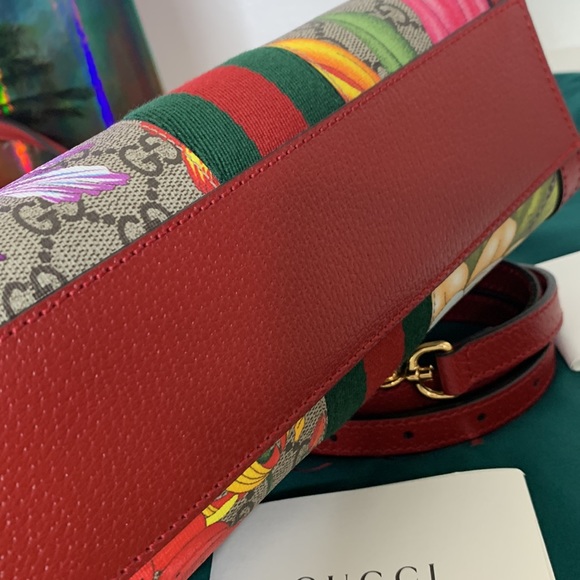 ❤️❤️sold❤️❤️Gucci GG ophidia flora crossbody 2-way bag - Picture 7 of 13